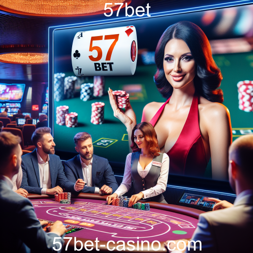 A Emoção do Cassino Ao Vivo na 57bet
